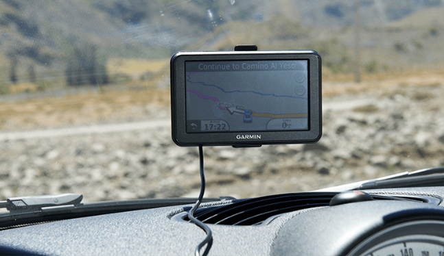 GPS system from Garmin